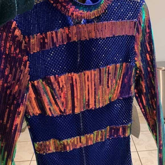 Sequin Mini Dress small - Picture 8 of 8